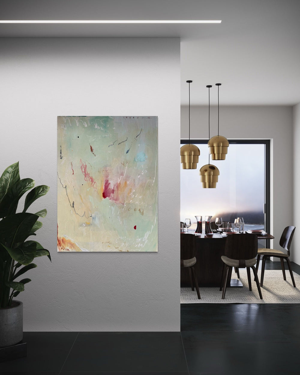 The Breath Of Fresh Air — limited-edition art print by Julia Freiseisen — view 4 in a room