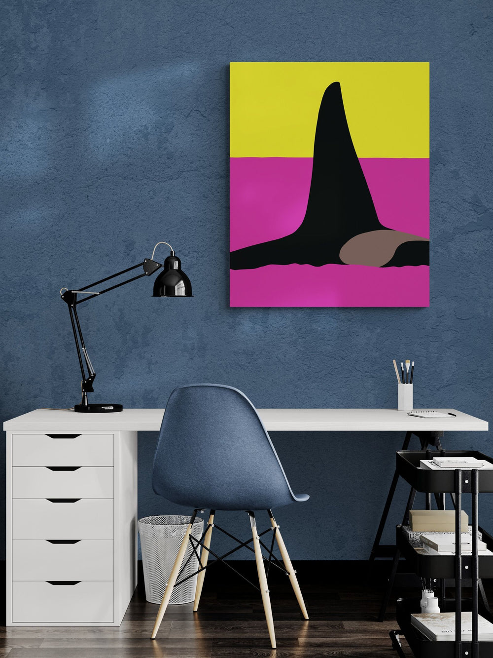 The Dorsal Fin in a room