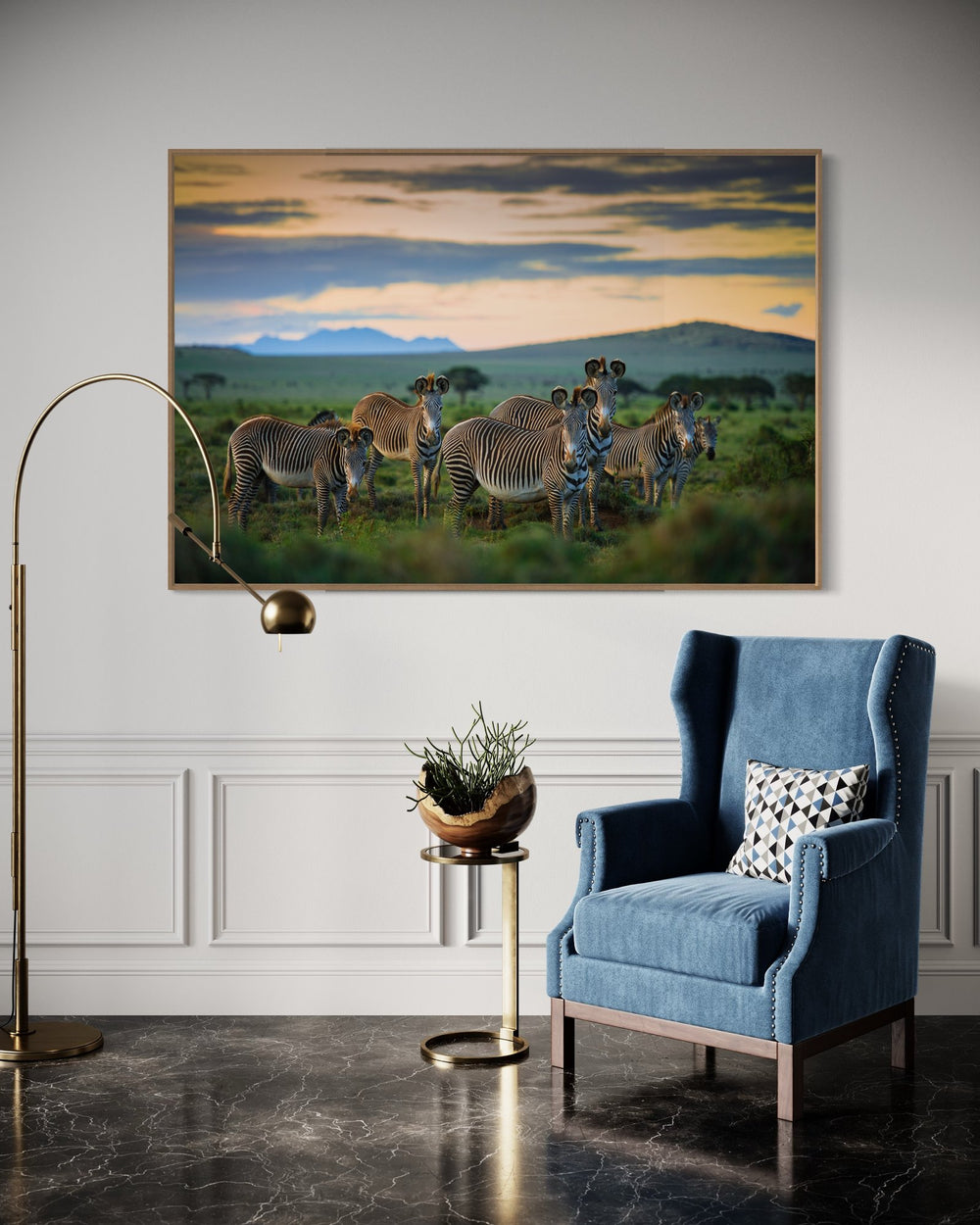 The Family in a room