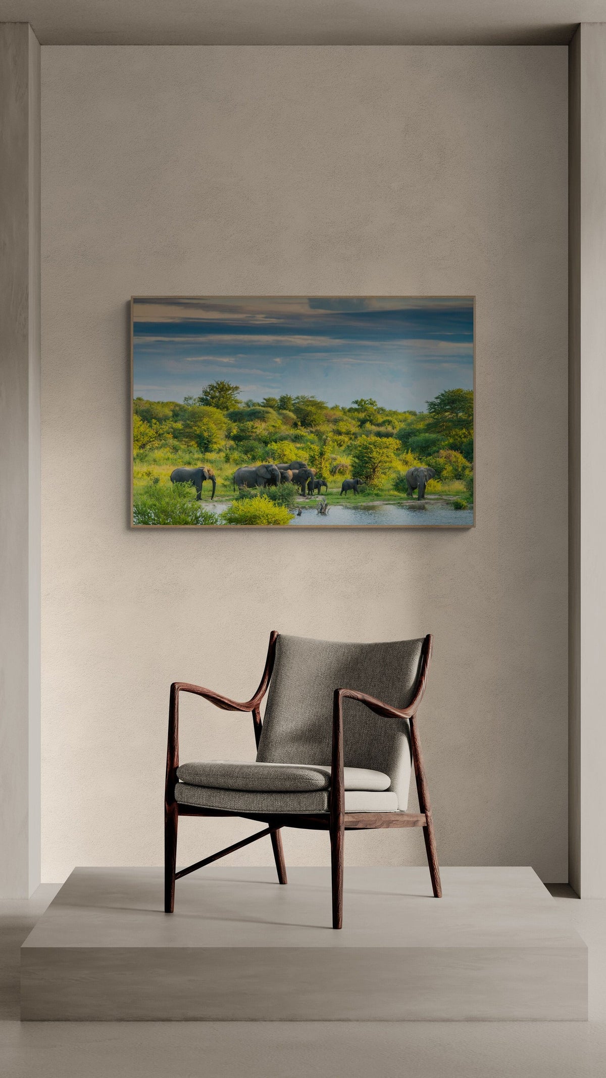 The Herd — limited-edition art print by Shannon Wild — view 2 in a room