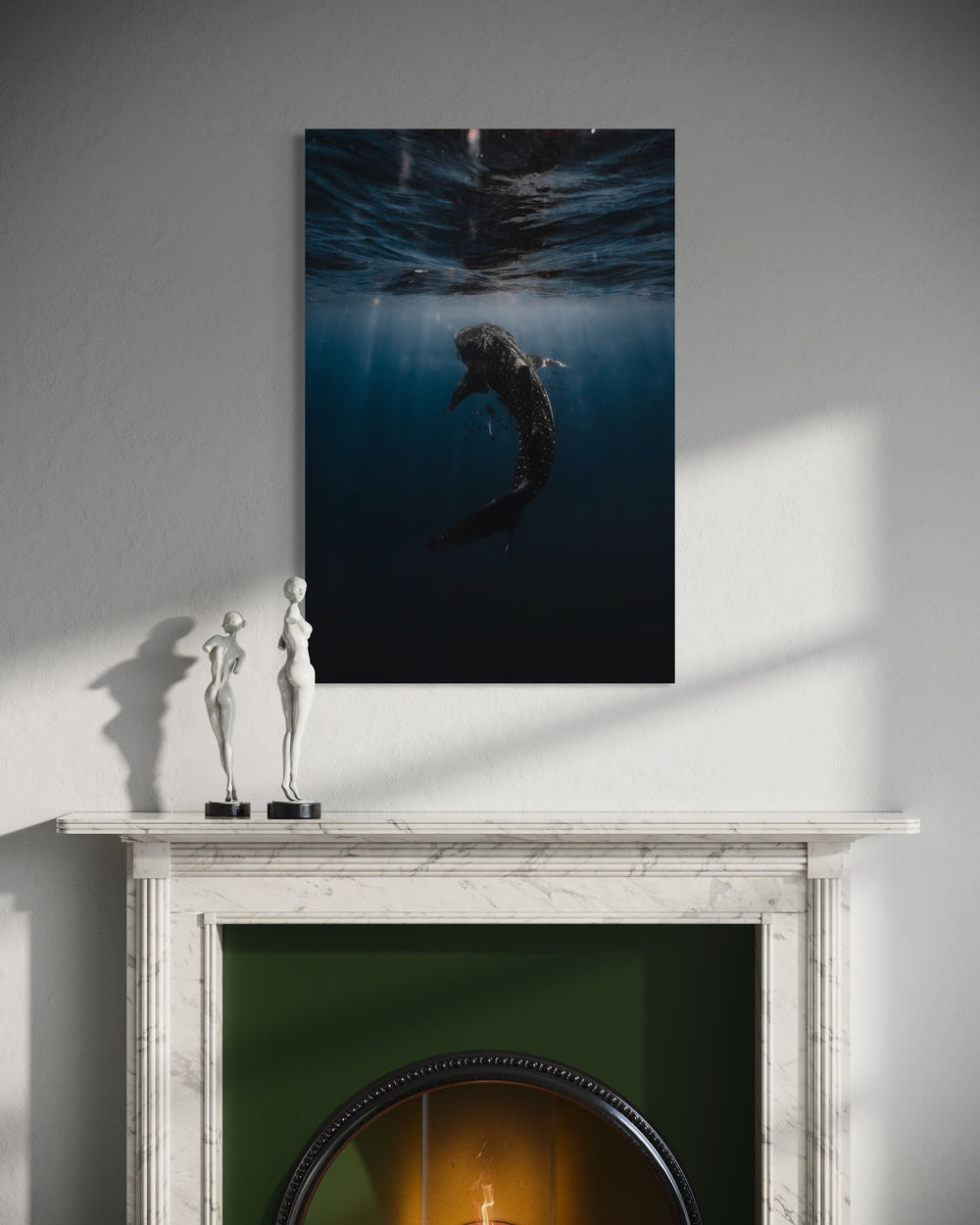 Shark art print — The Magic by Daniel Nicholson — view 4 in a room