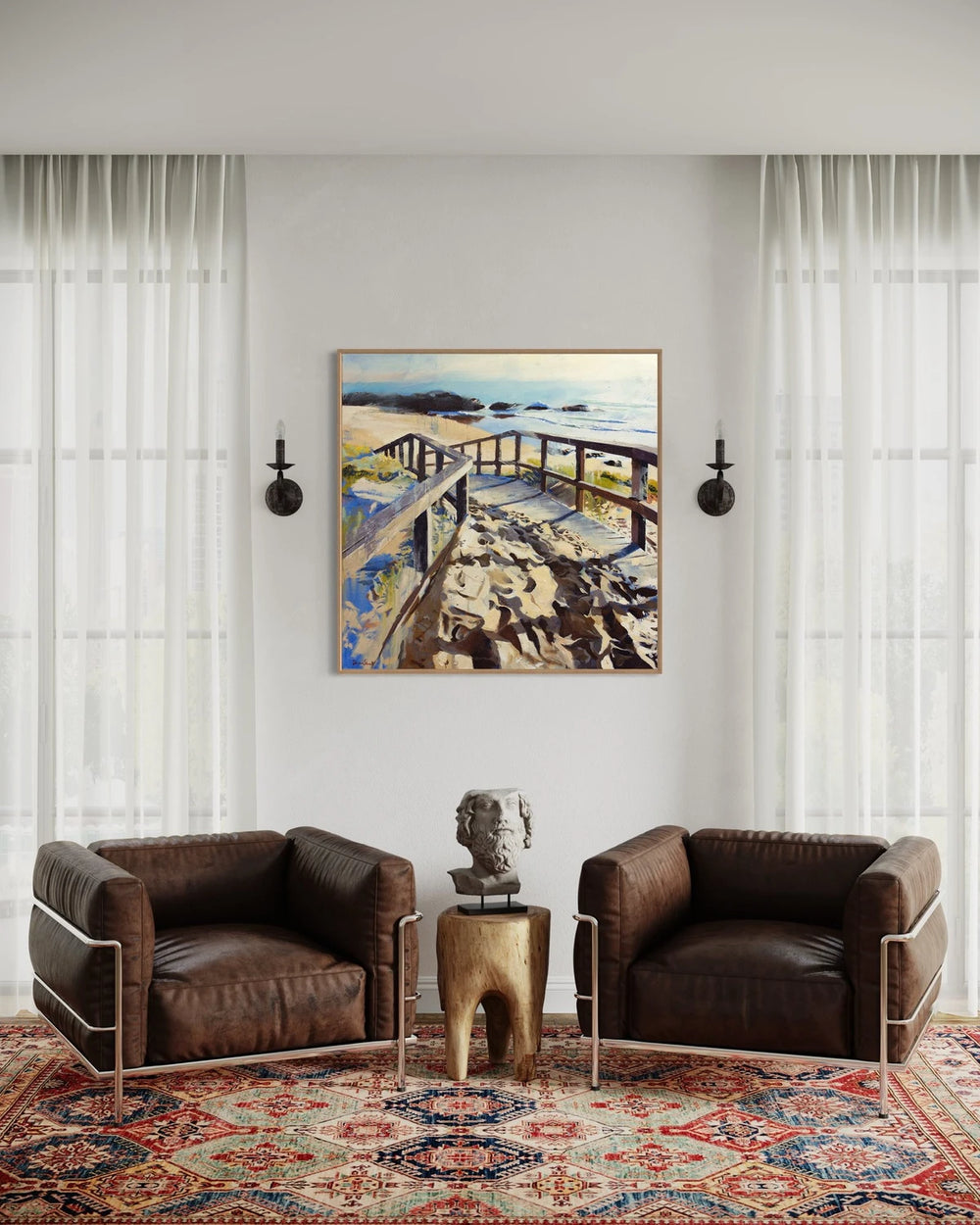 The Warm Sun in a room