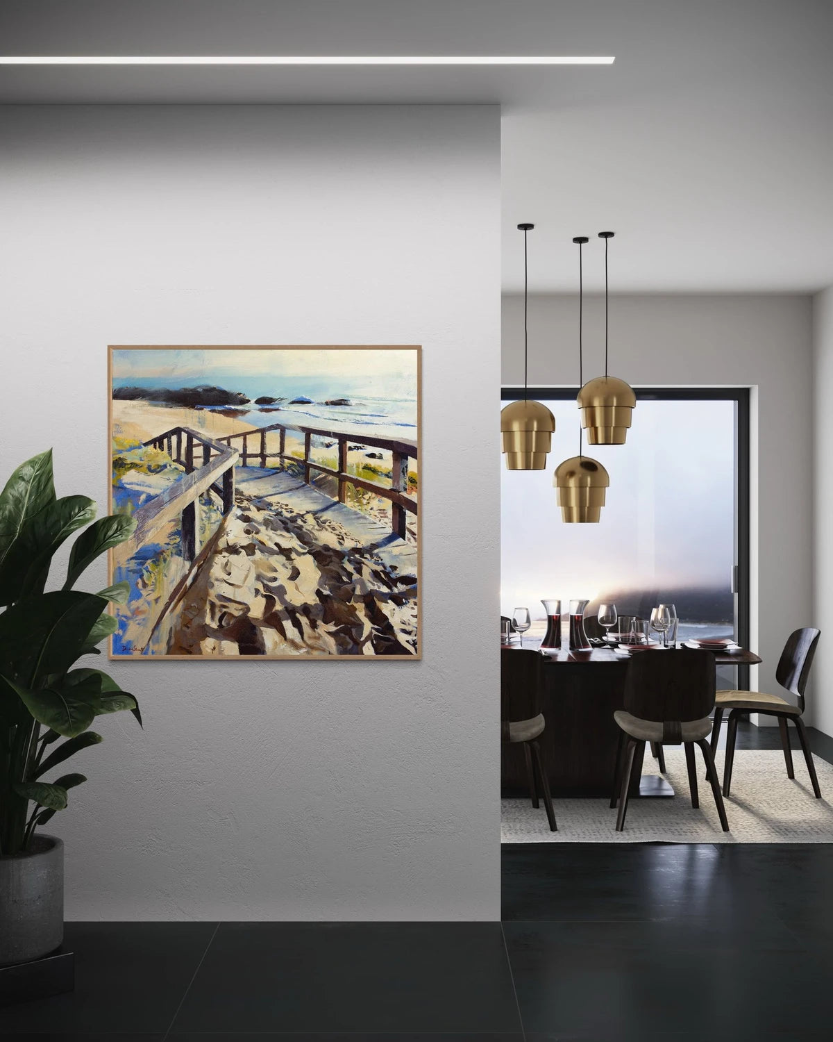 The Warm Sun — limited-edition art print by Duncan Stewart — view 2 in a room