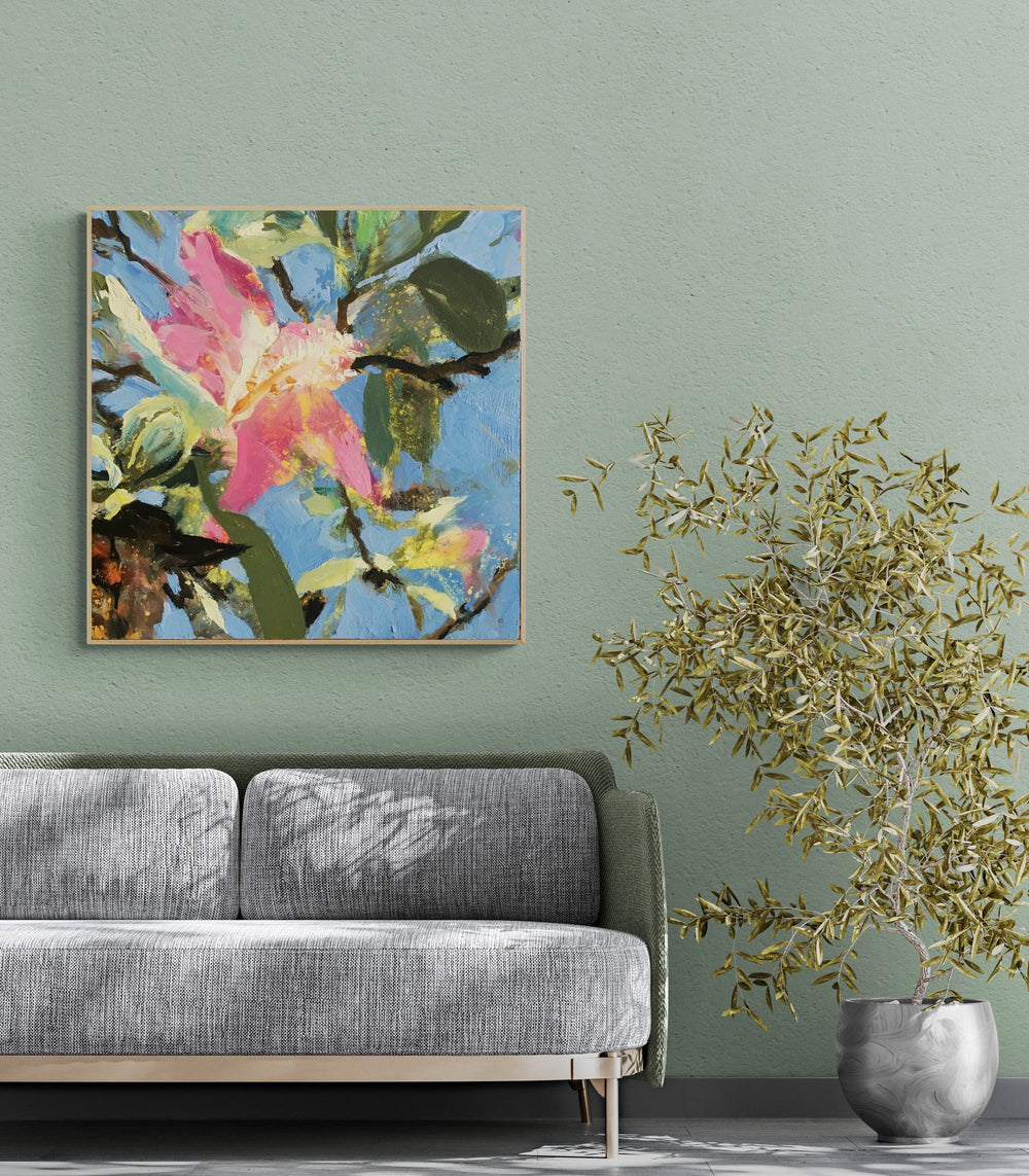 The World Laughs In Flowers — limited-edition art print by Duncan Stewart — view 4 in a room