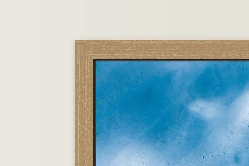 Light oak frame, corner