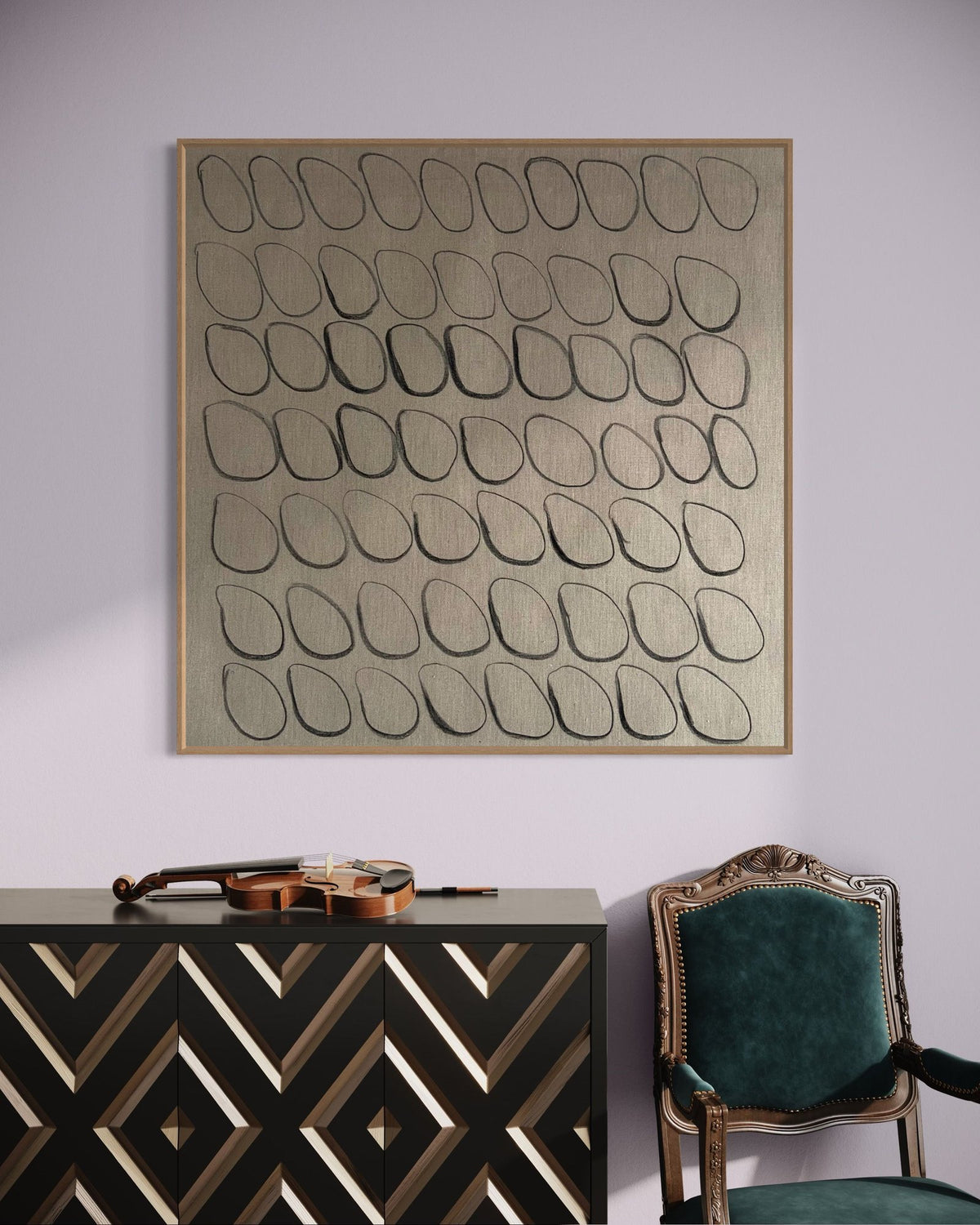 The Awareness — limited-edition art print by Julia Freiseisen — view 3 in a room