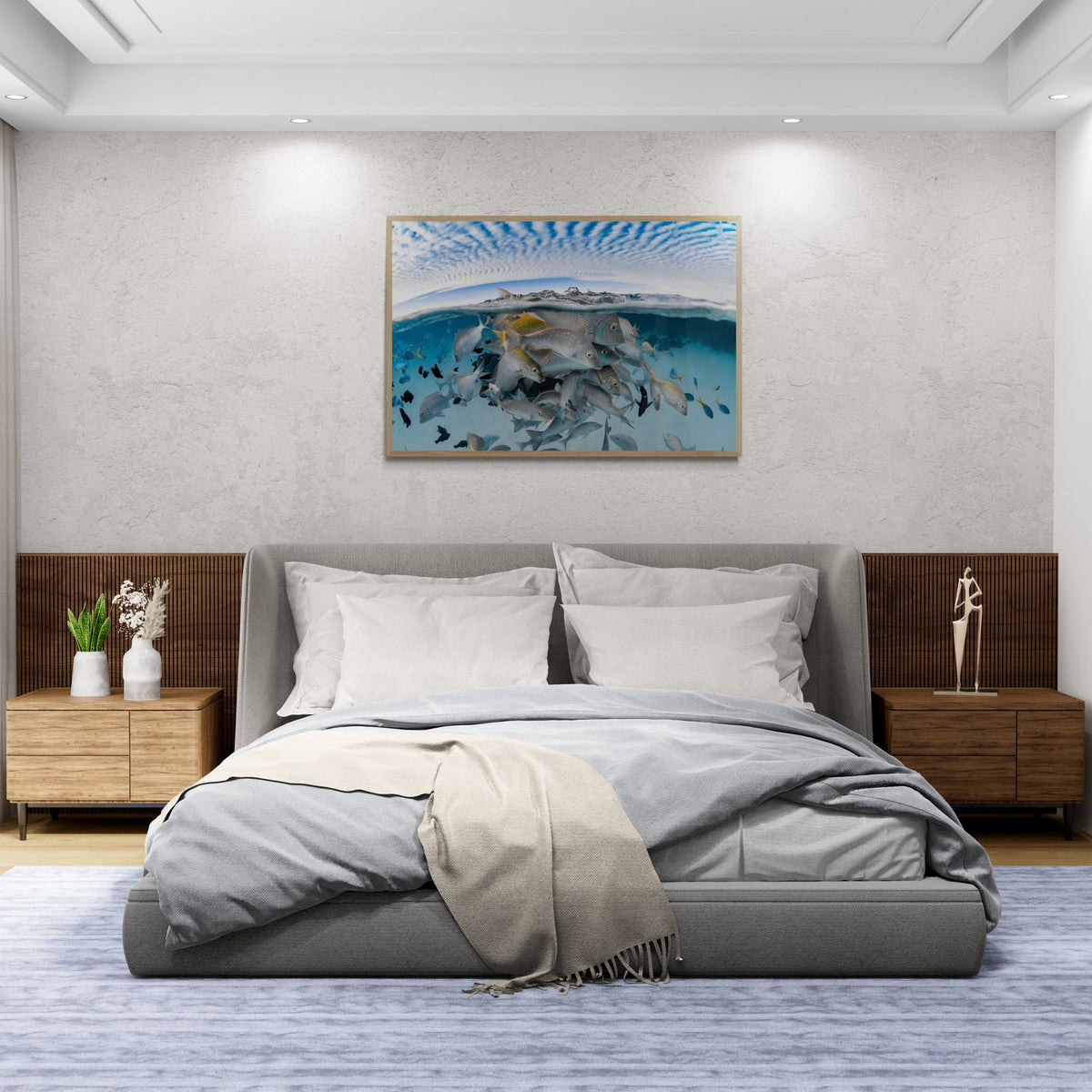 The Ball — limited-edition art print by Jake Wilton — view 3 in a room