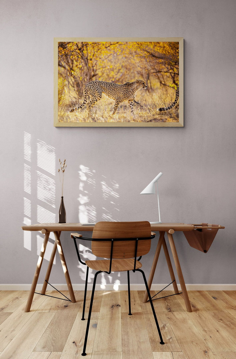 Cheetah art print — The Beautiful by Shannon Wild — view 4 in a room