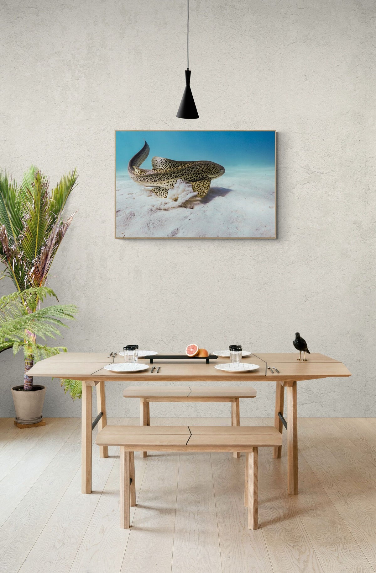 The Beauty — limited-edition art print by Anouska Freedman — view 3 in a room