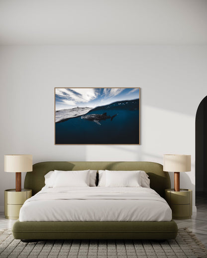 In-room photo of "The Best Of Both," an artwork by Daniel Nicholson.