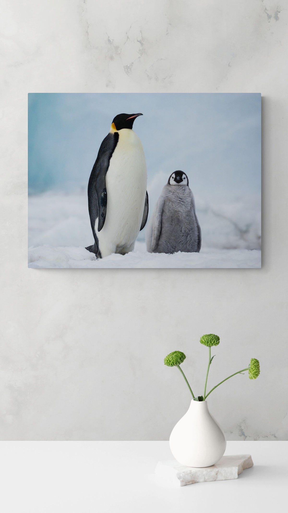 Penguin art print — The BodyGuard by Anouska Freedman — view 3 in a room