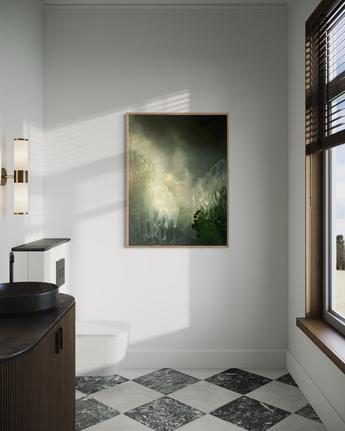 The Das Lebon I’m Wald — limited-edition art print by Julia Freiseisen — view 3 in a room