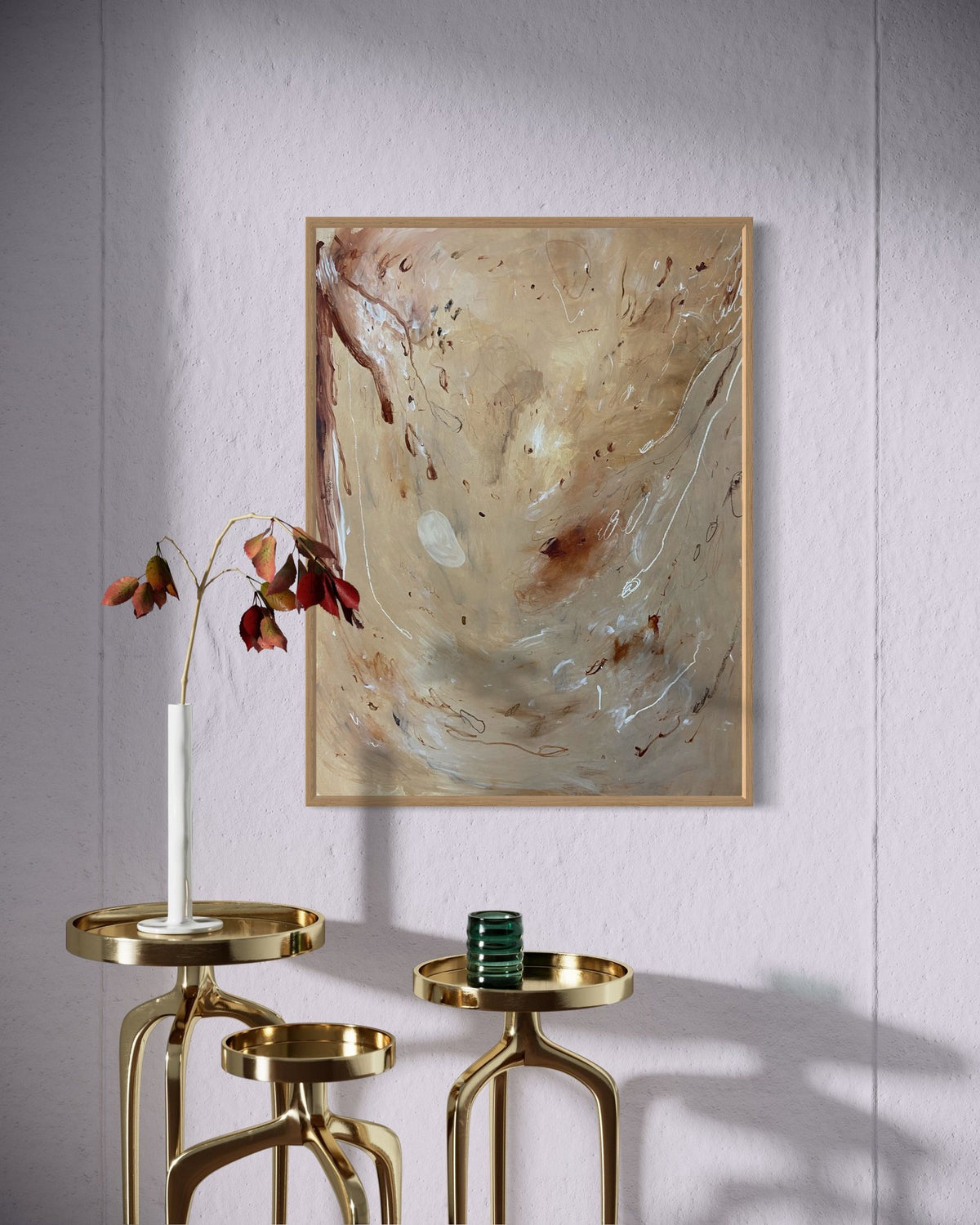 The Fire Dance — limited-edition art print by Julia Freiseisen — view 3 in a room