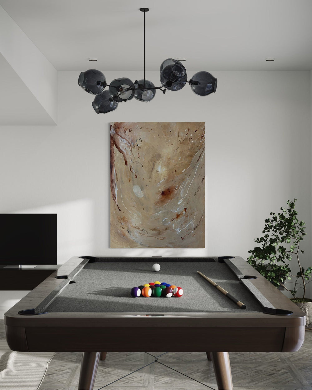 The Fire Dance — limited-edition art print by Julia Freiseisen — view 4 in a room