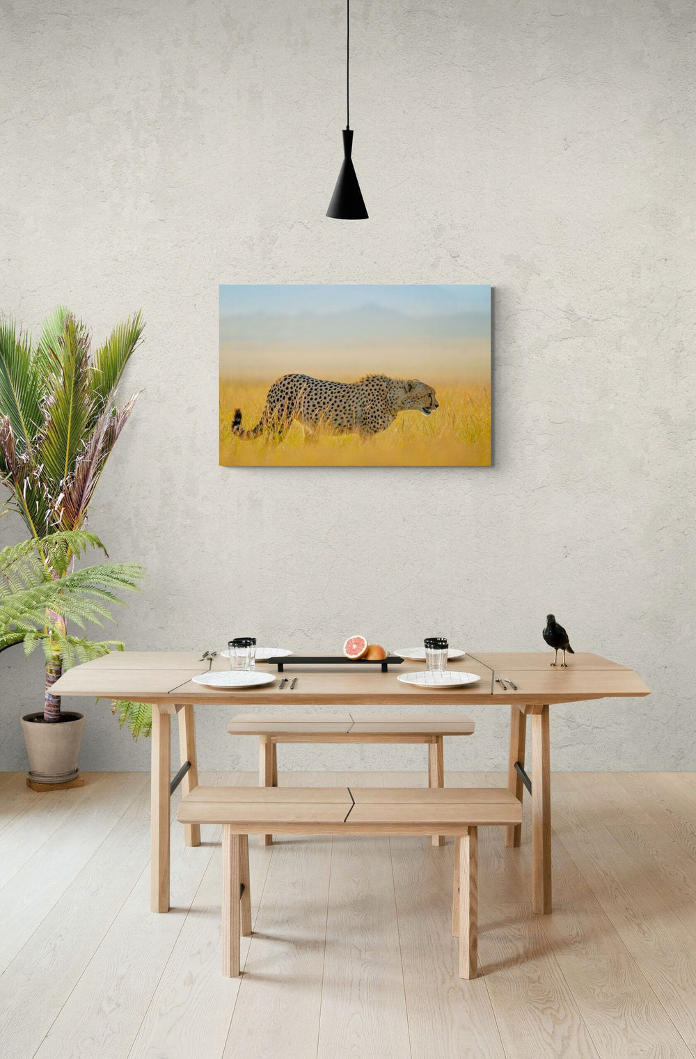 The Hunting in a room