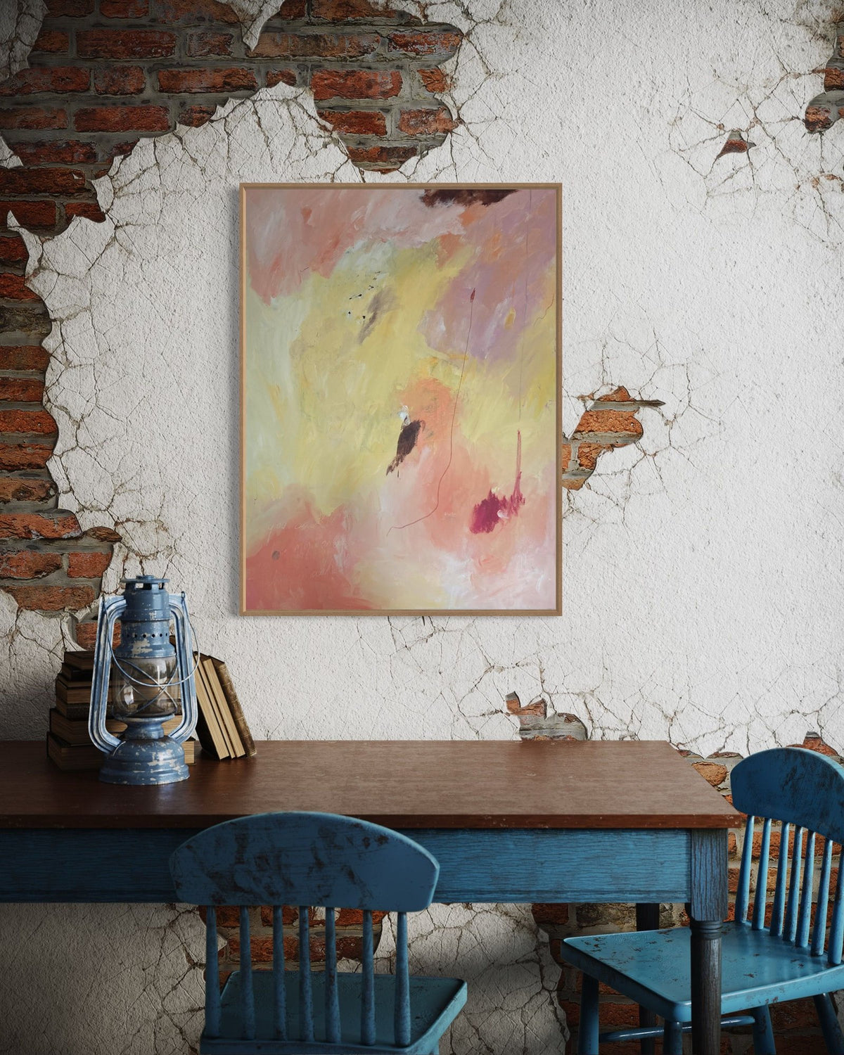 The Joy — limited-edition art print by Julia Freiseisen — view 3 in a room