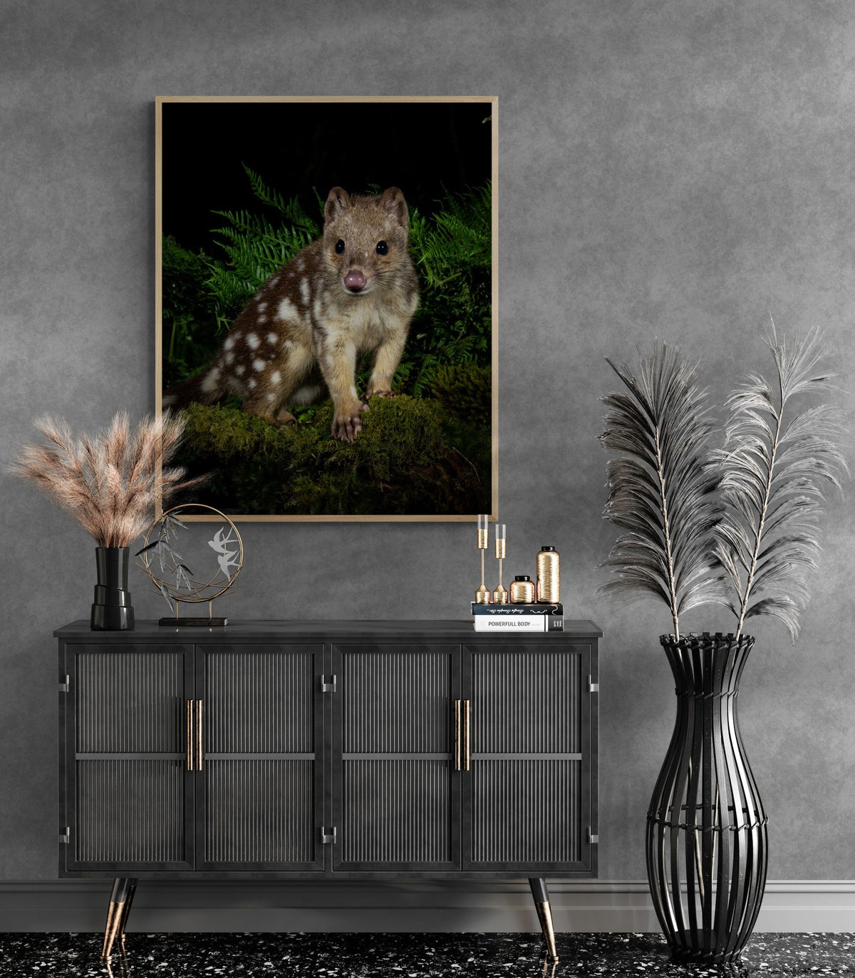 The Model — limited-edition art print by Jake Wilton — view 3 in a room