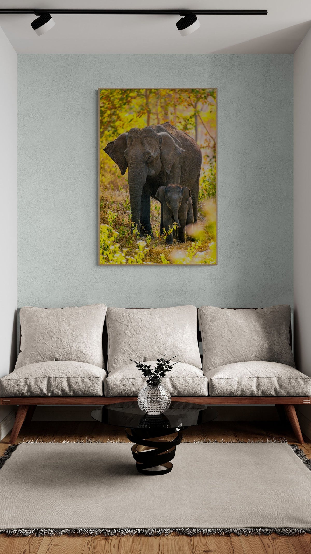 Elephant art print — The Mother by Shannon Wild — view 3 in a room