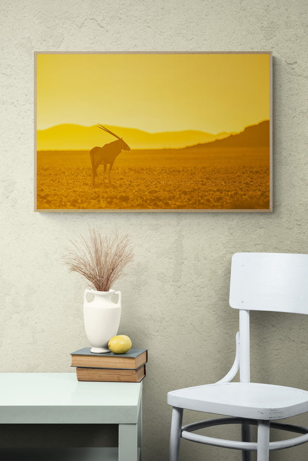 The Oryx in a room