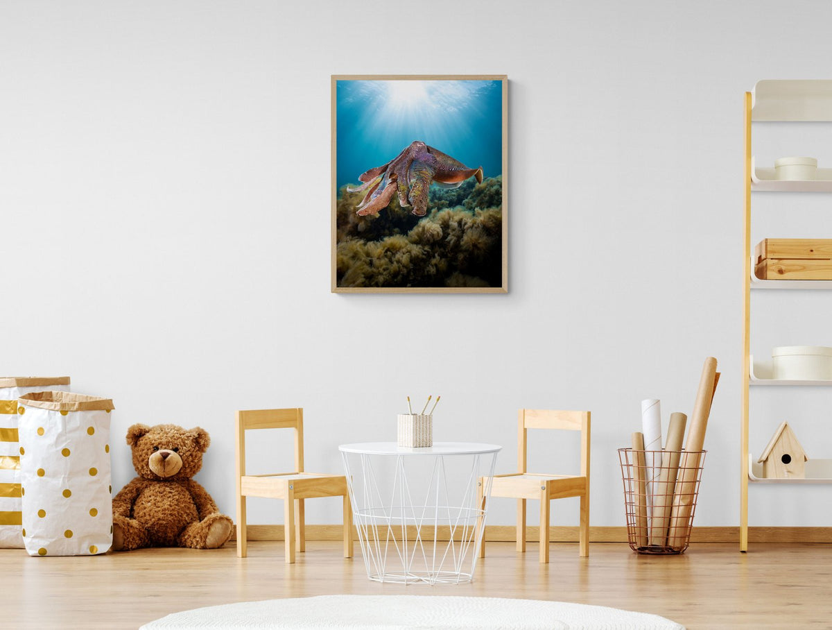 The Pattern — limited-edition art print by Jake Wilton — view 3 in a room