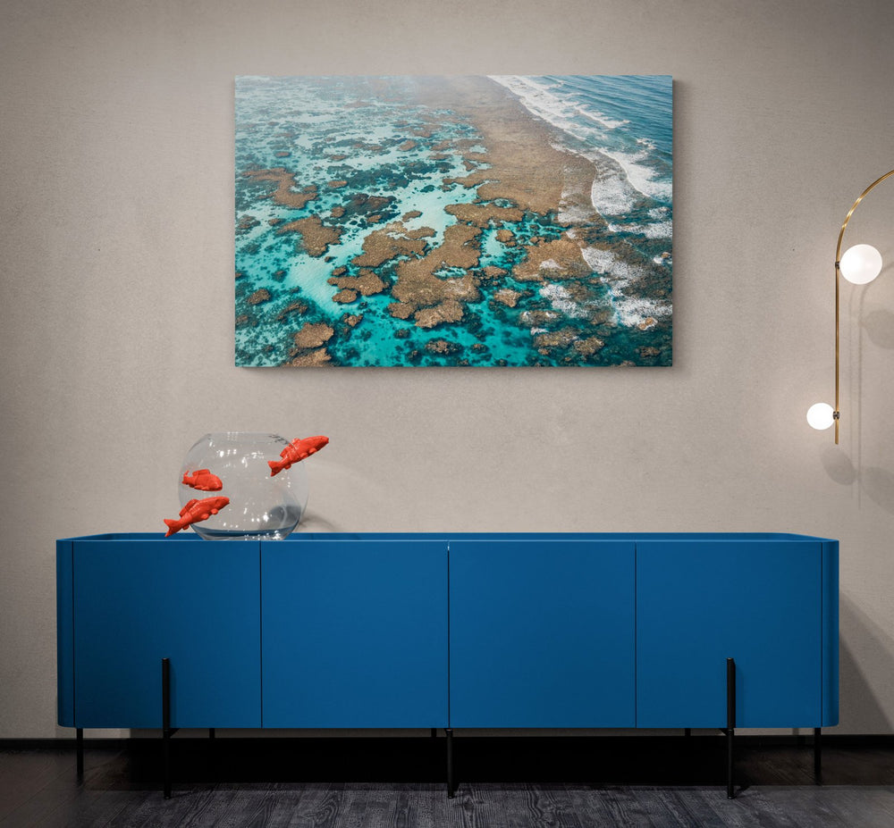The Shore — limited-edition art print by Jake Wilton — view 4 in a room