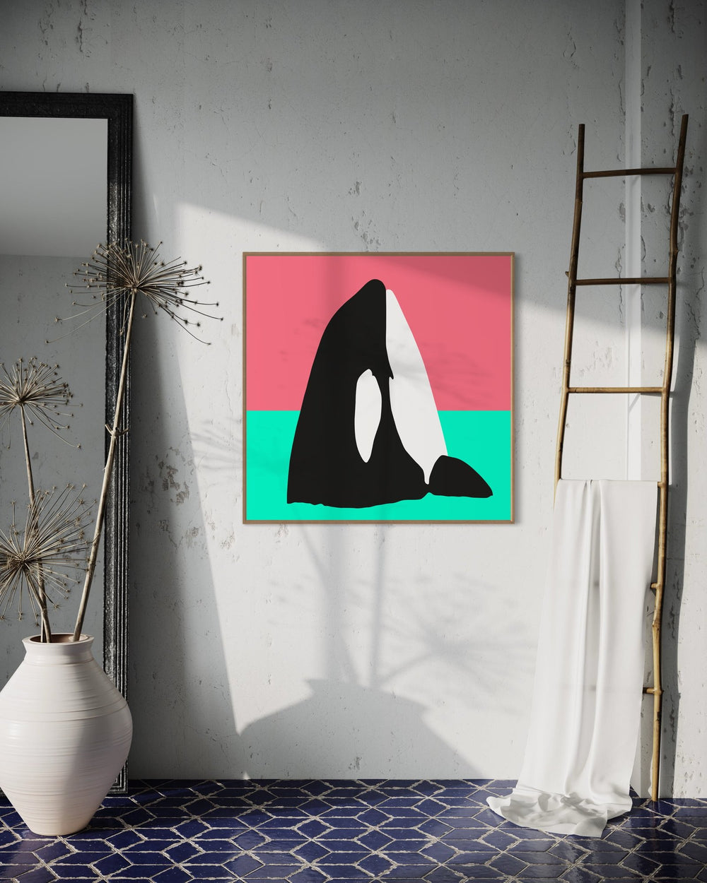 The Spyhop in a room