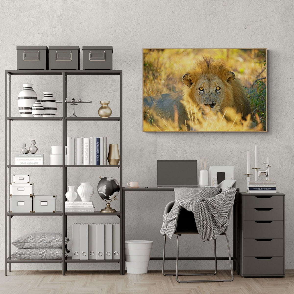 The Stare — limited-edition art print by Shannon Wild — view 2 in a room