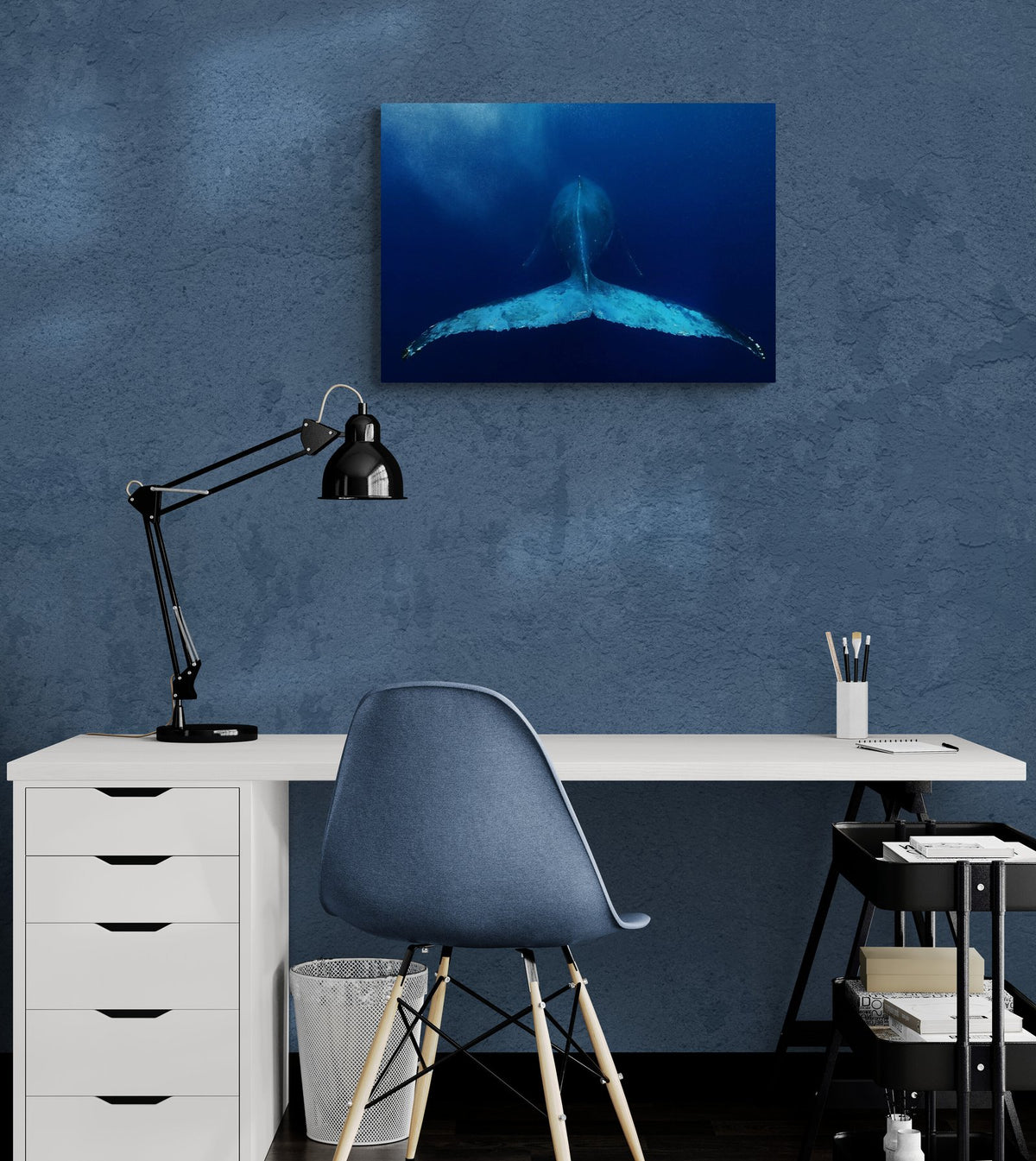 The Tail — limited-edition art print by Paul Hilton — view 2 in a room