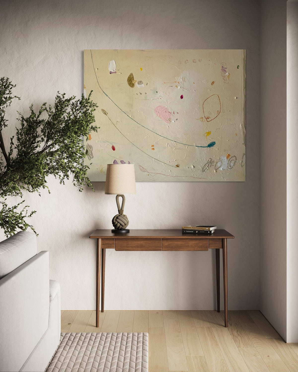 The Universe Has Colours — limited-edition art print by Julia Freiseisen — view 2 in a room