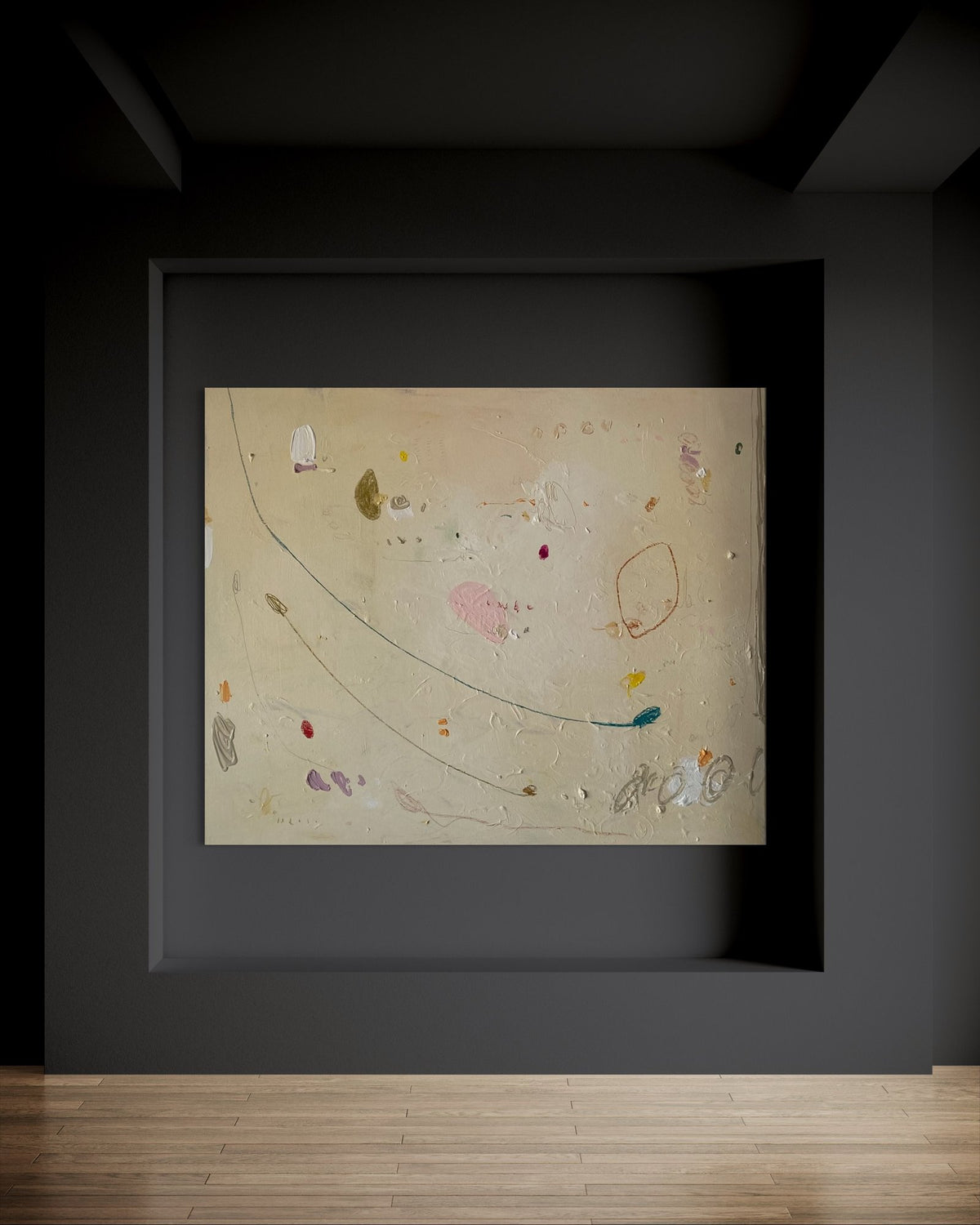 The Universe Has Colours — limited-edition art print by Julia Freiseisen — view 3 in a room