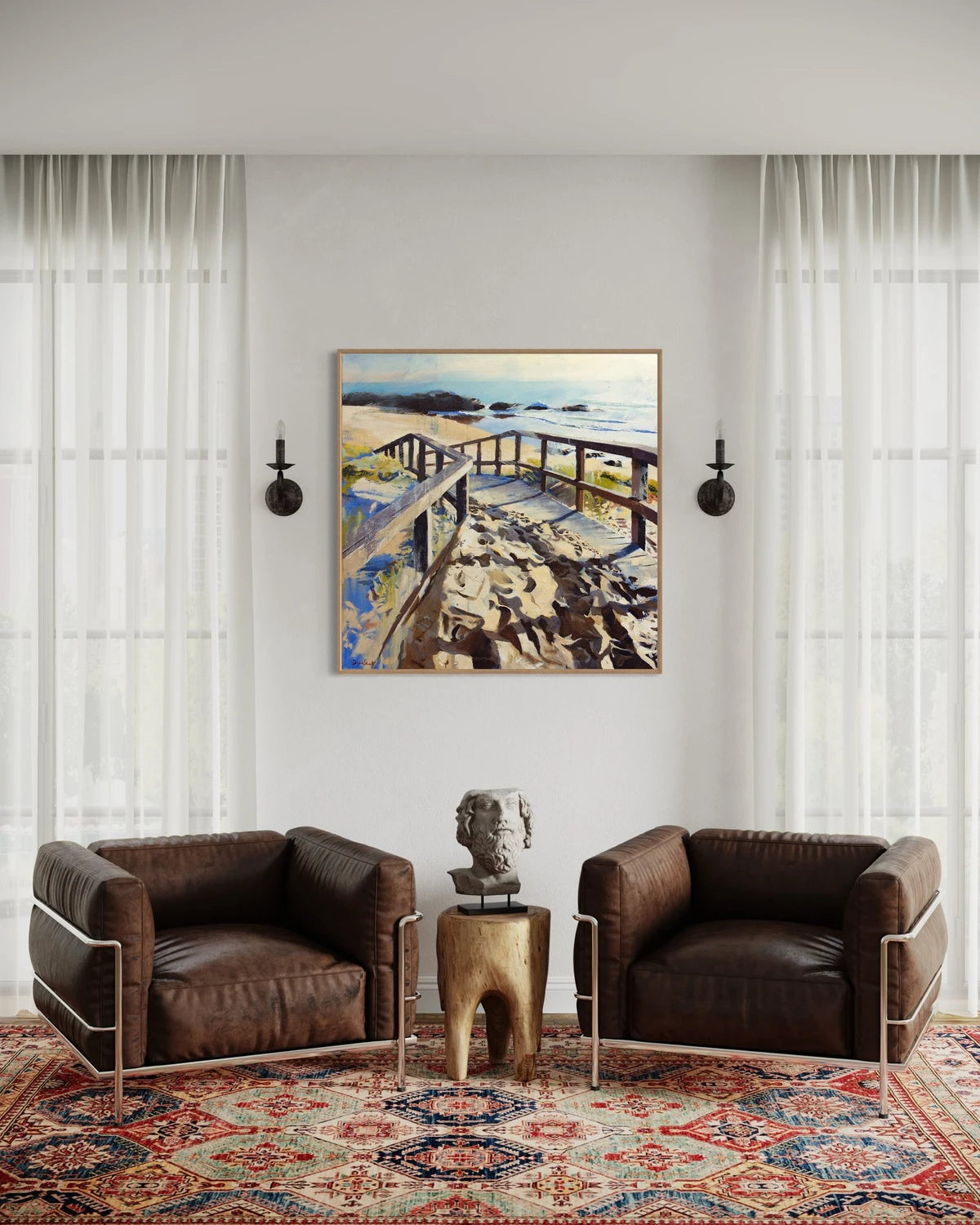 The Warm Sun — limited-edition art print by Duncan Stewart — view 3 in a room