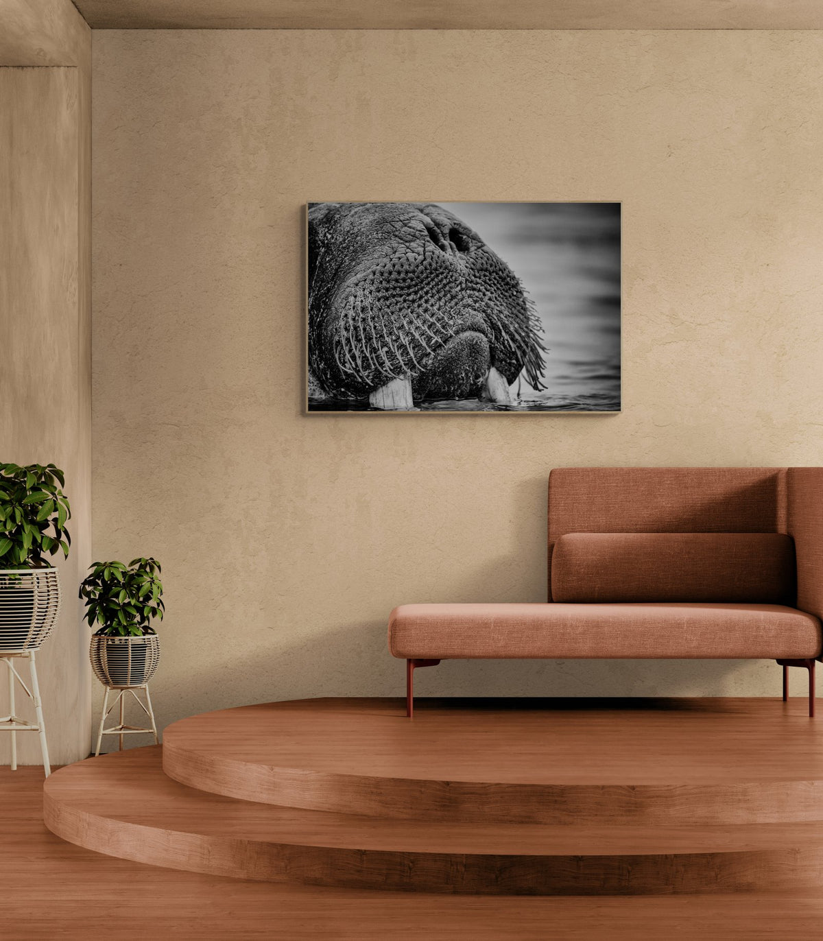 The Whiskers — limited-edition art print by Shannon Wild — view 2 in a room