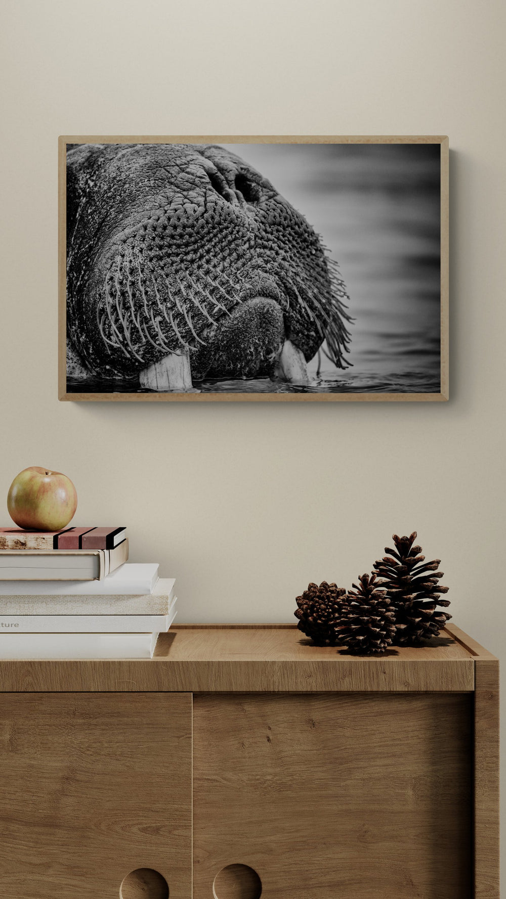 The Whiskers — limited-edition art print by Shannon Wild — view 4 in a room